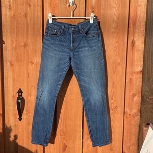 Levi’s 501 CT Boyfriend Fit Denim 26 waist